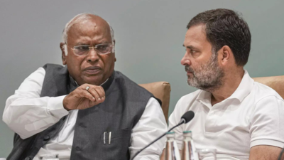 'Decisive rejection of the politics of divisiveness': Mallikarjun Kharge at CWC meet