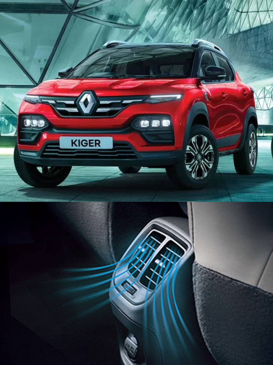 5 Most Affordable Cars With Rear Seat AC Vents Renault Kiger, Hyundai