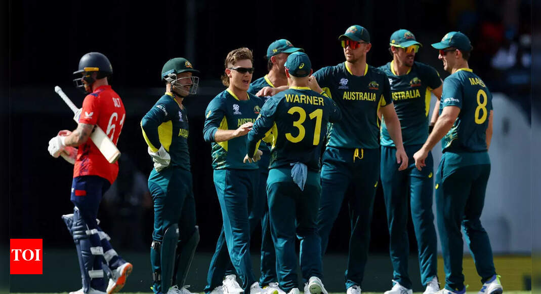 T20 World Cup Live: Unchanged England opt to bowl, Cummins in for Australia