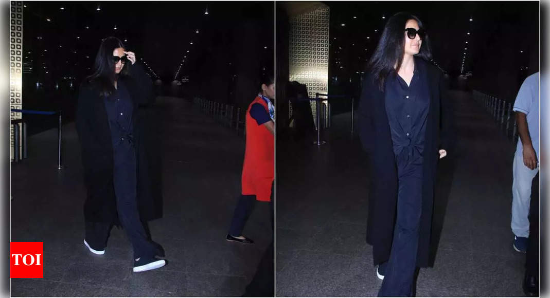 Katrina Kaif returns to Mumbai after her London vacation, netizens ask, ‘Where is the pregnancy?’ | Hindi Movie News