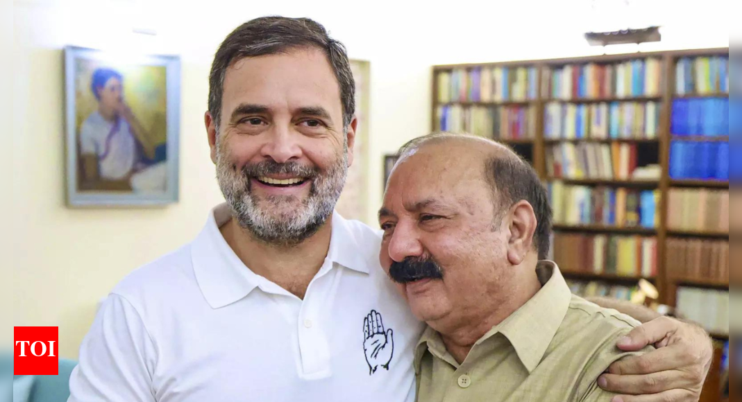 'It is our collective wish that Rahul Gandhi should take up office as LoP': Kishori Lal Sharma | India News - Vimarsana News