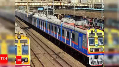 Representative Image Western Railway block between Churchgate and Mumbai Central today