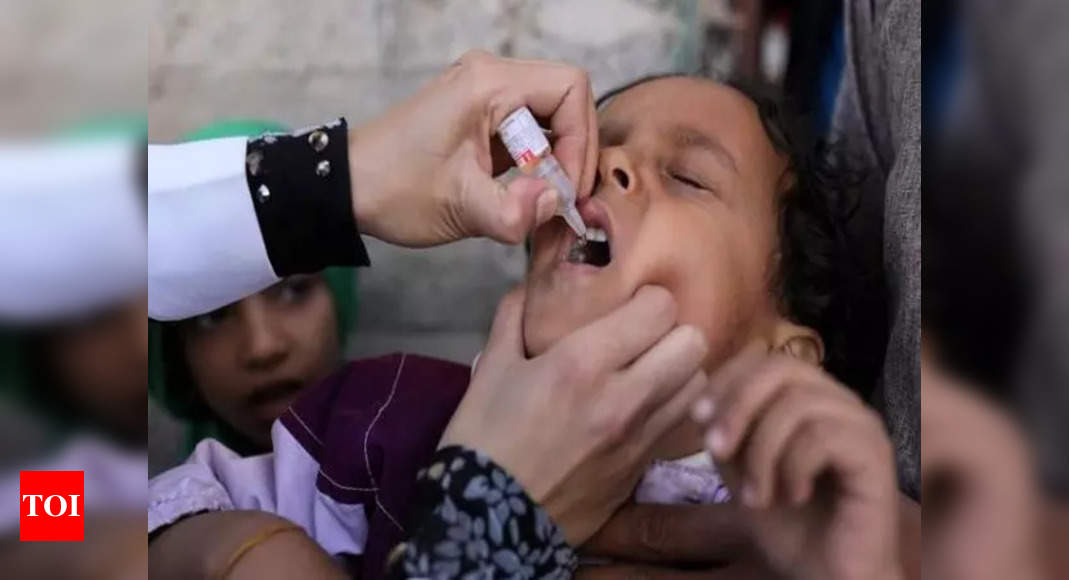 Pakistan’s fifth polio case raises concerns over surveillance lapses – Times of India