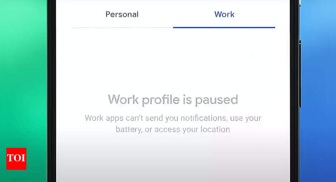How to add work profile on your Android smartphone - The Times of India