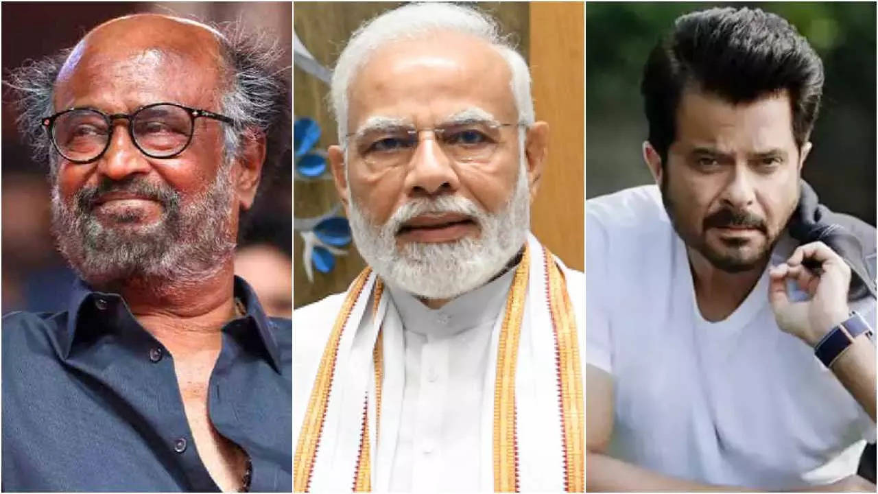 From Rajinikanth to Anil Kapoor: Celebs congratulate Narendra Modi for his consecutive third term as Prime Minister ahead of swearing-in ceremony | Hindi Movie News - Times of India