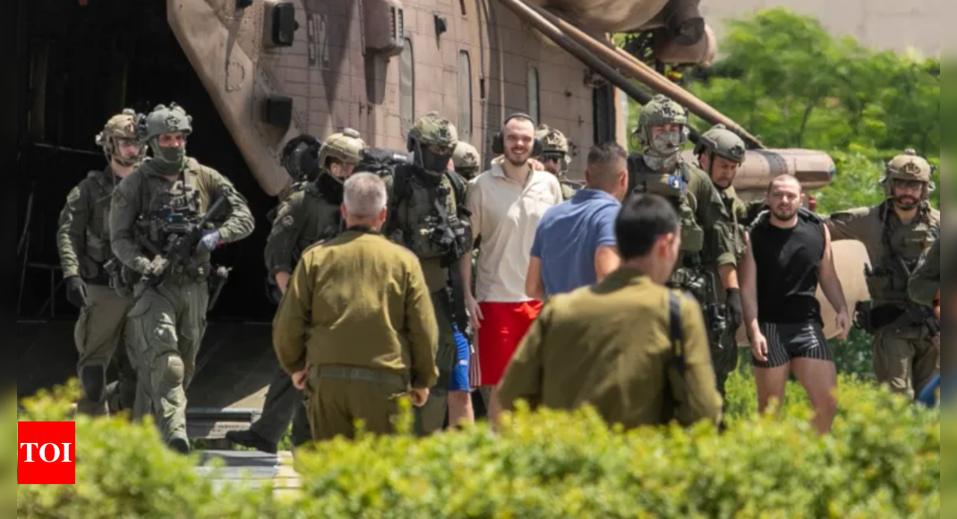 Daring daylight raid: How Israeli commandos pulled off a high-risk hostage rescue - The Times of India