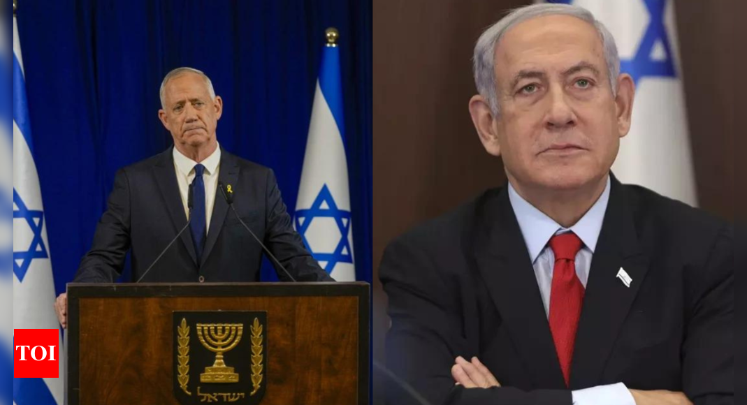 Israel's war cabinet minister Gantz quits Netanyahu's govt
