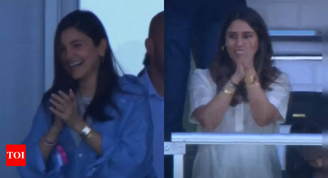 Watch: Anushka, Ritika beam with joy as India beat Pakistan