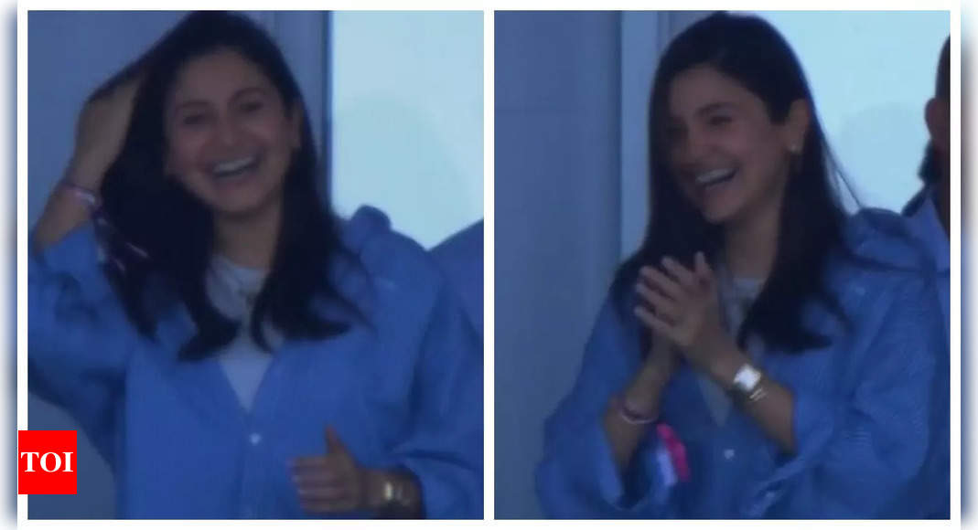 Anushka Sharma celebrates Virat Kohli and Team India’s win over Pakistan; fans say ‘Such a cutie’ |