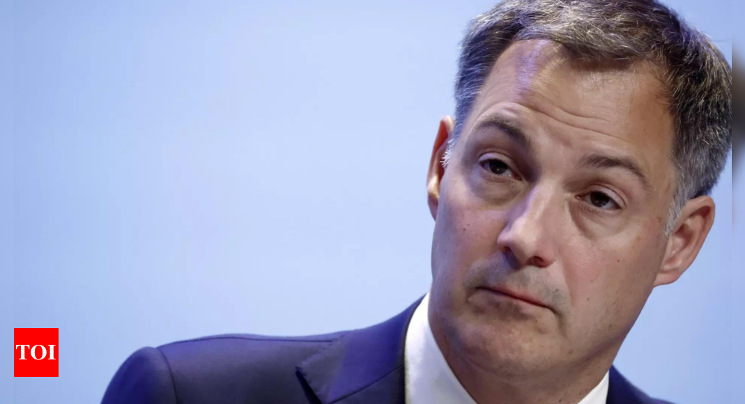 EU Elections: Belgian PM Alexander De Croo resigns after his party suffers massive defeat – Times of India