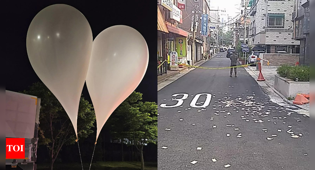 'New counteraction': North Korea sends 300 more trash balloons south