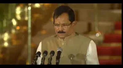 6-time North Goa MP Shripad Naik once again inducted into Union Cabinet as MoS