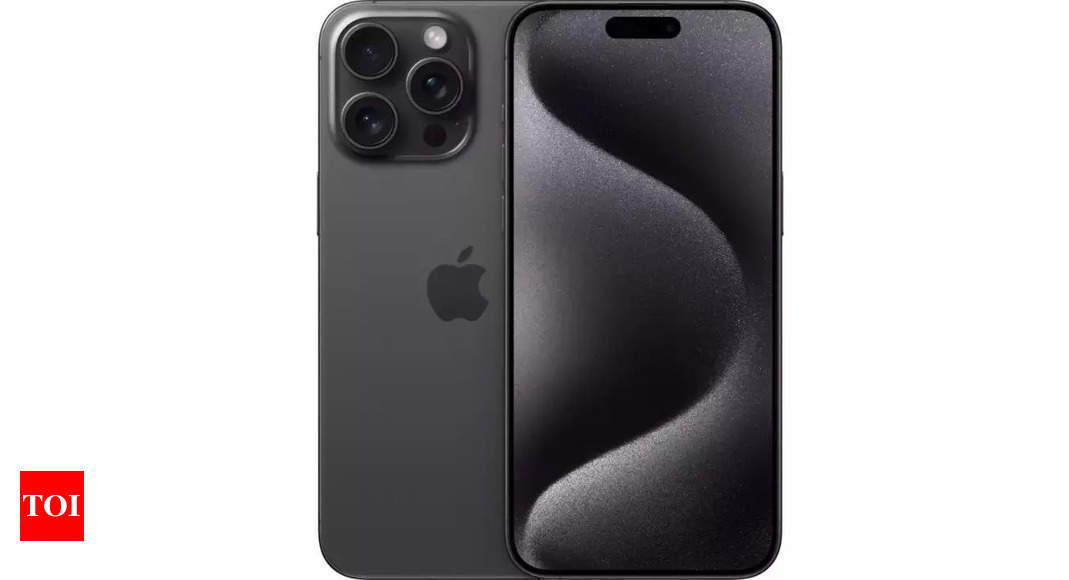 Apple iPhone 15 Pro Max is available for just Rs 91,105 on Flipkart; know how to grab the deal - The Times of India