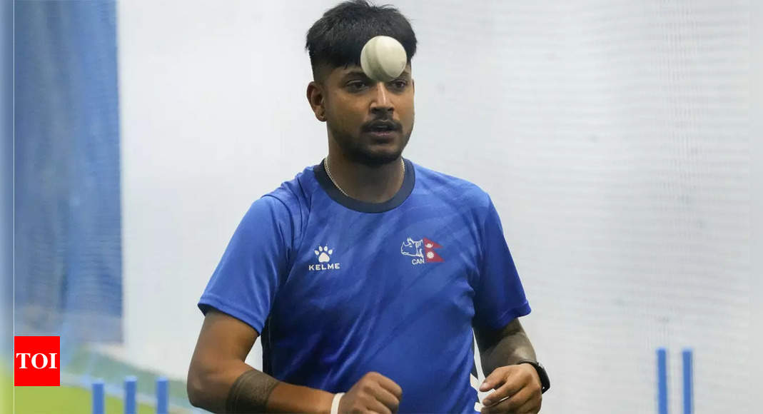 Sandeep Lamichhane to join Nepal's T20 World Cup squad in the West Indies after visa denial in USA | Cricket News – Times of India
