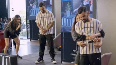 When Anushka Sharma playfully teased Virat Kohli for 'Being Calm and Peaceful' on the Field