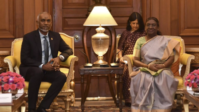 Nepal PM, Maldives president call on Prez Droupadi Murmu