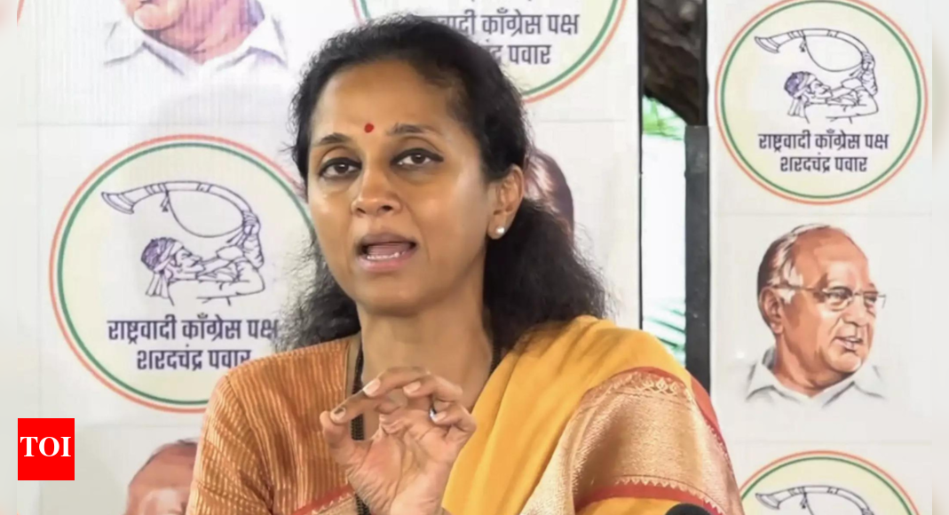 Supriya Sule mocks NCP for not getting berth, MP hits back | Pune News - Vimarsana News