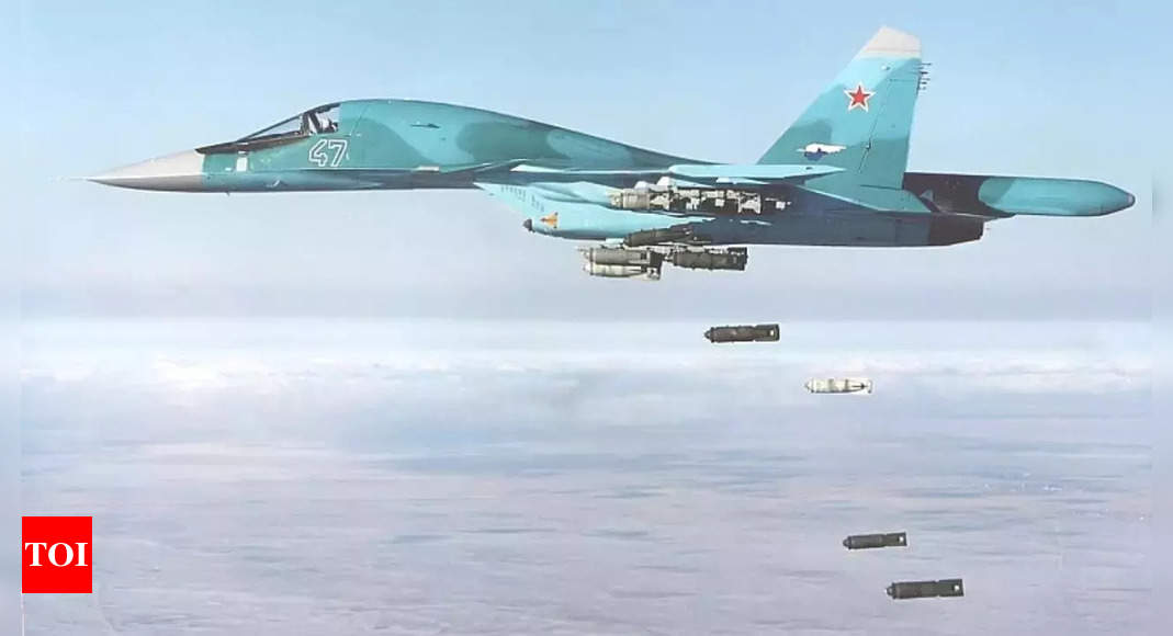 Russian SU-34 bomber crashes in Caucasus, crew killed, agencies report