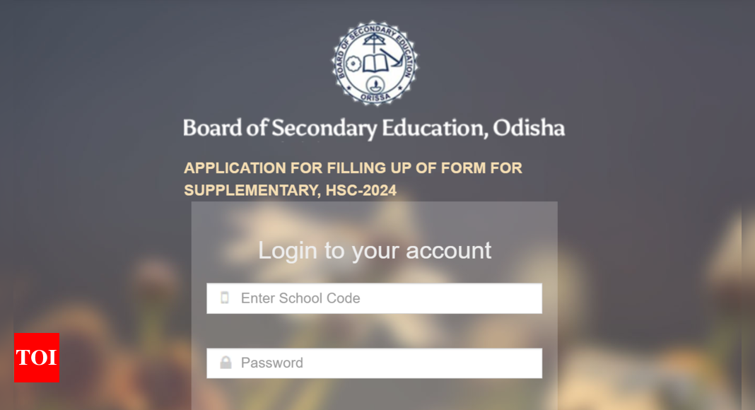 Odisha class 10th supplementary 2024 registration begins: How to apply, eligibility criteria, fee and more