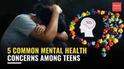 5 common mental health concerns among teens