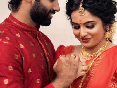 Sundari actress Shree Gopika gets engaged to beau Vysakh Ravi - Times ...