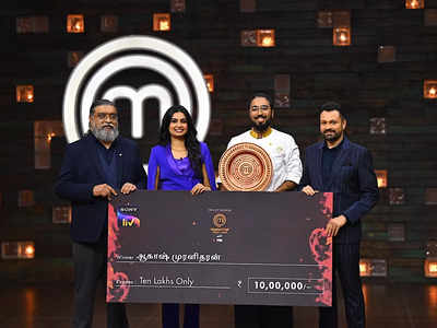 MasterChef India Tamil Season 2: Akash Muralidharan from Chennai lifts the trophy