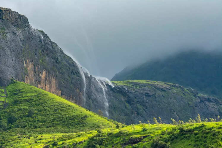 Naneghat Reverse Waterfall, India