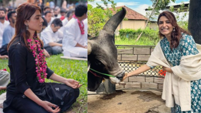 Samantha Ruth Prabhu shares pictures as she embraces holistic wellness: see inside