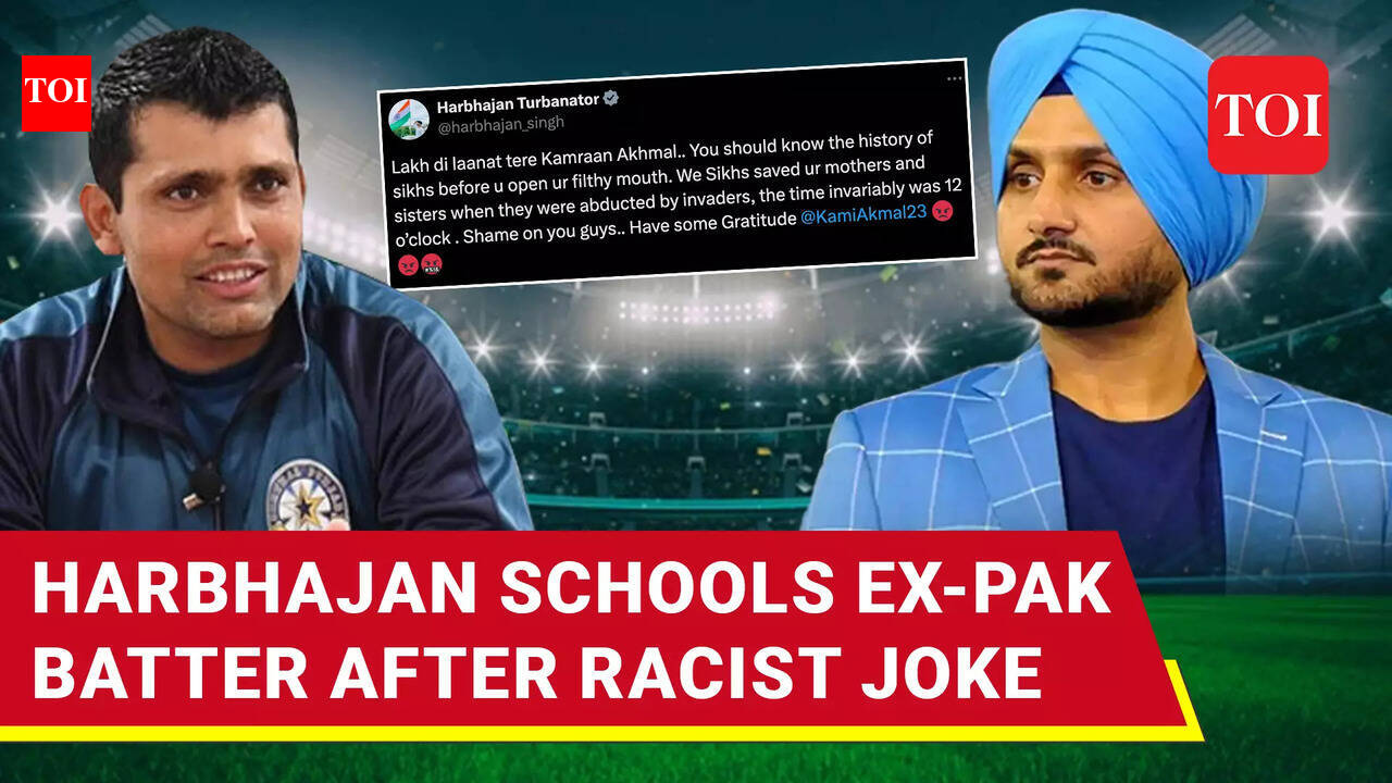'Your Mother, Sisters...': Harbhajan Shames Kamran Akmal Over Racist ...