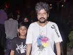 Amol Gupte with son