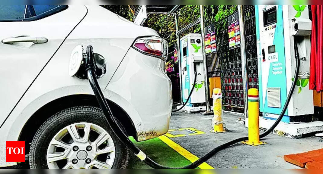 EV Charging Plans: EV charging plans for new buildings | Ahmedabad News - Vimarsana News