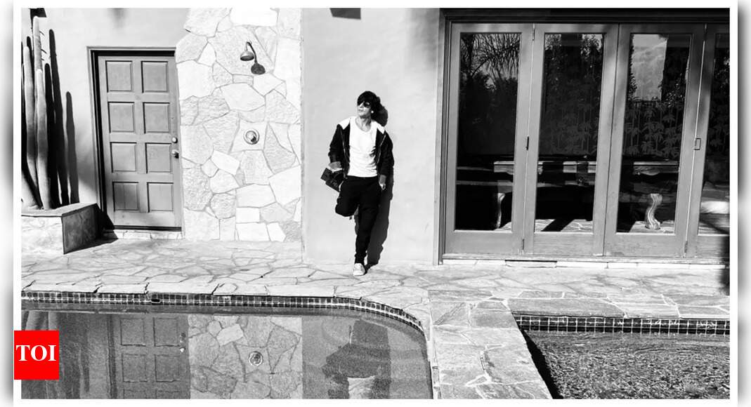 When Shah Rukh Khan's fans caught a glimpse of his swanky Beverly Hills