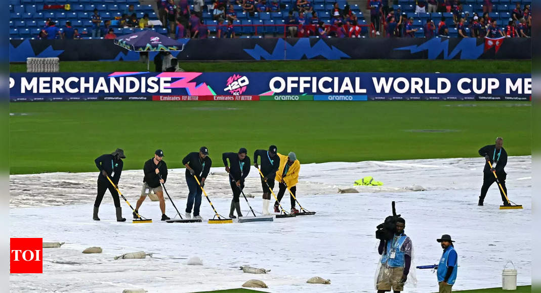 Sri Lanka vs Nepal T20 World Cup match called off due to rain in Florida | Cricket News – Times of India