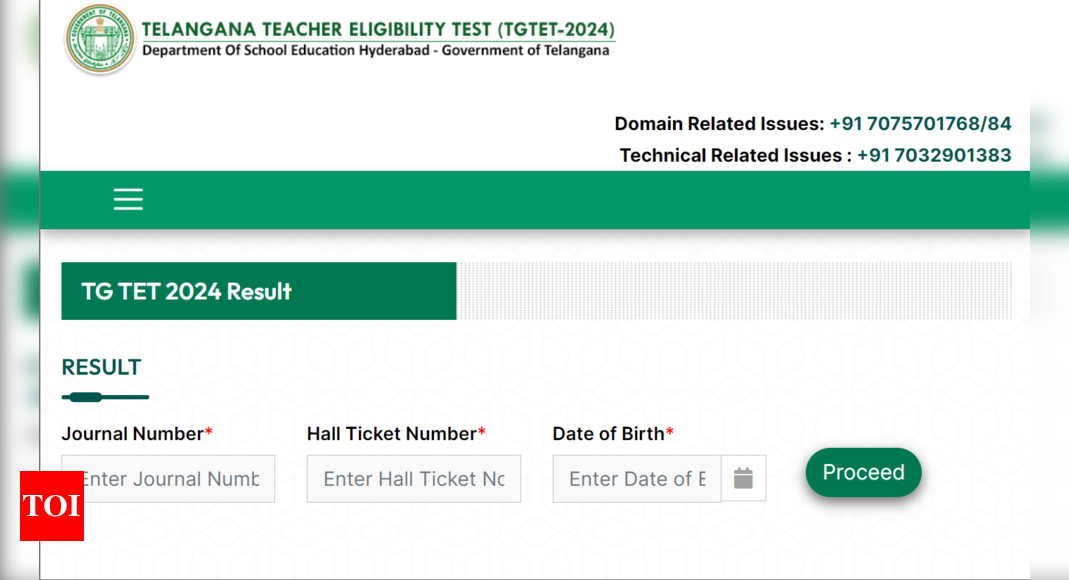 TS TET Result 2024 Highlights Telangana TET results announced, direct