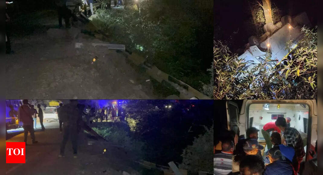 3 dead, 26 injured as bus carrying pilgrims falls into gorge in ...