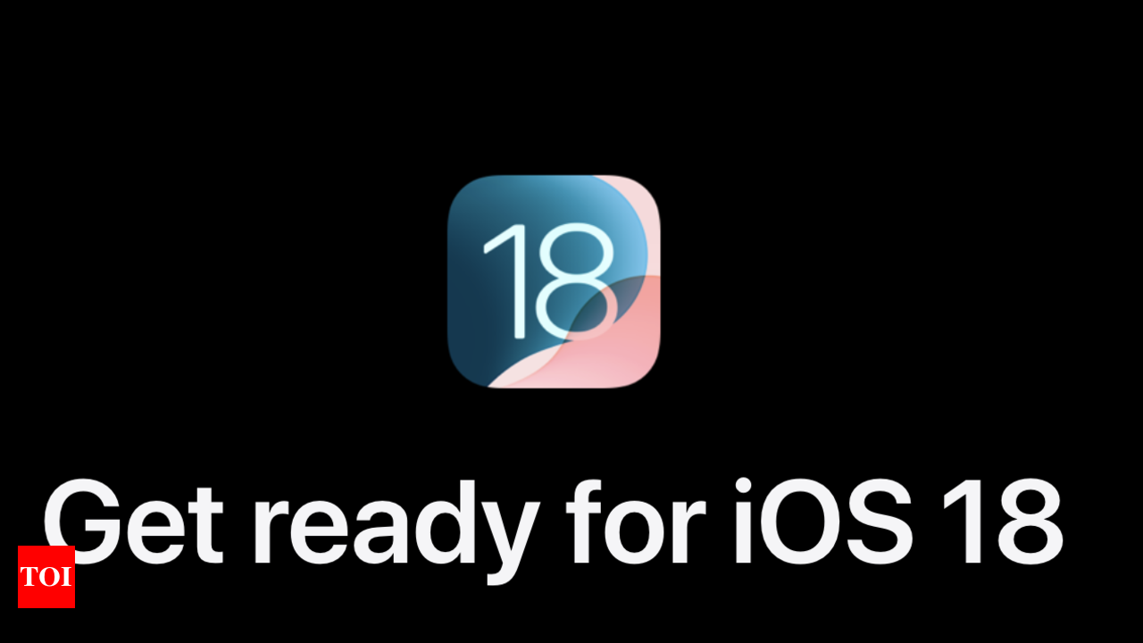 Apple iOS 18 Developer Beta is now available: How to download, things to  keep in mind and more - Times of India