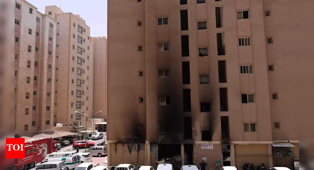 2. About 40 Indian workers killed in Kuwait building fire - Times of India