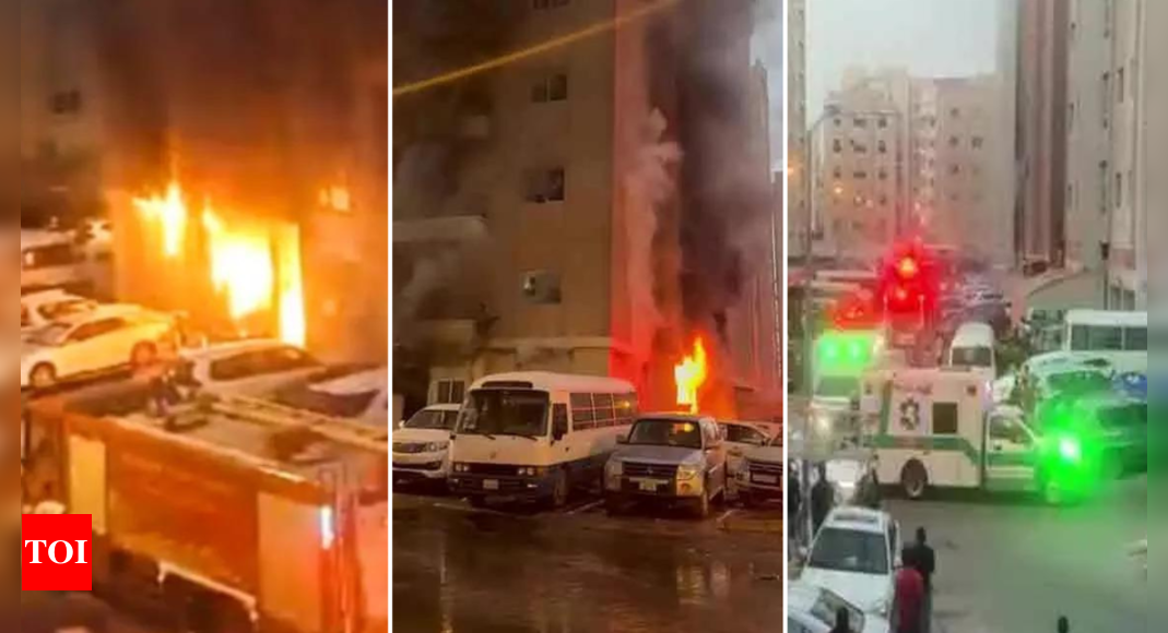 Over 40 Indians killed in building fire in Kuwait, PM Modi announces ex-gratia of Rs 2 lakh to kins of deceased – Times of India