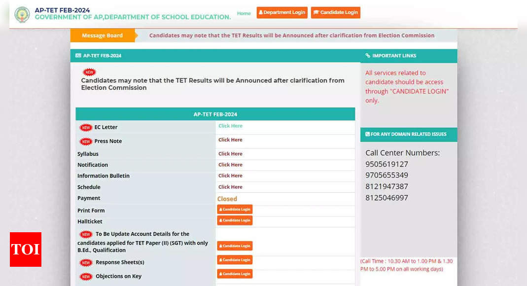 AP TET Results 2024 Soon on aptet.apcfss.in: Steps to Check