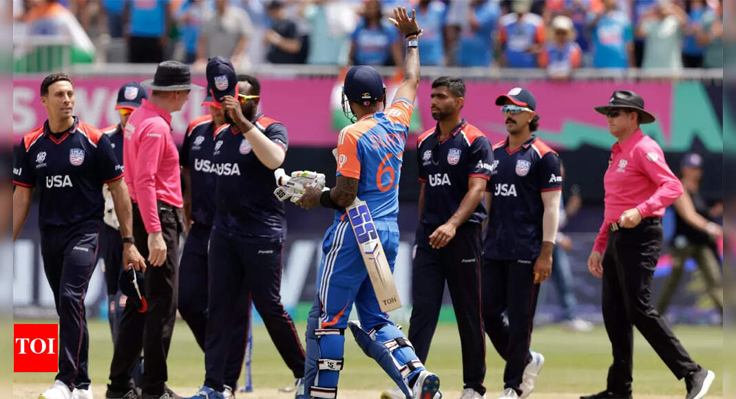 5 penalty runs! Rookie mistake from USA that shifted momentum in India&rsquo;s favour | Cricket News &ndash; Times of India