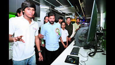 23-year-old ‘steers’ tech & robotic talks to Hyderabad students in rural pockets