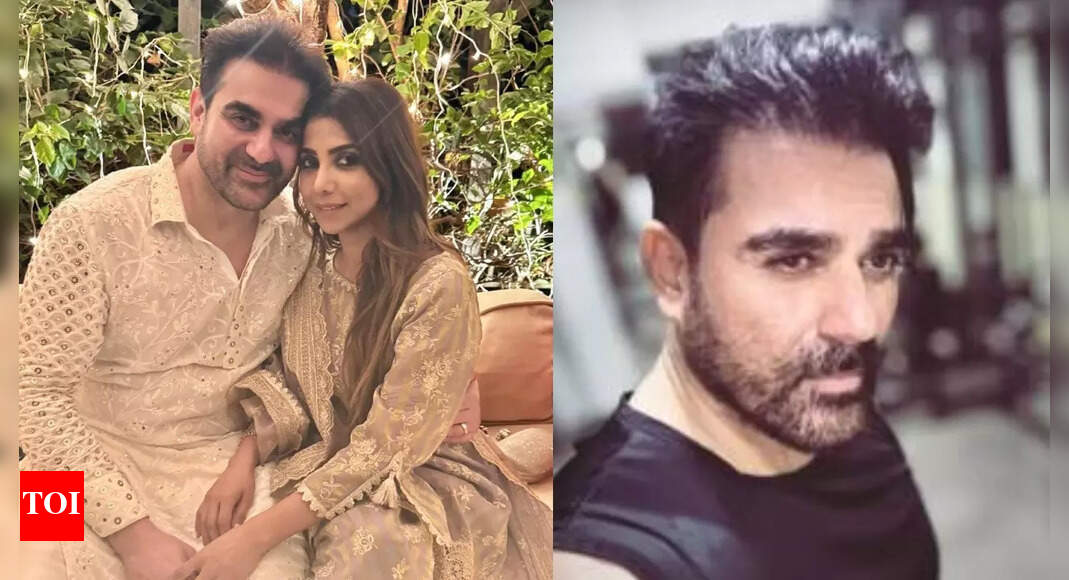 Arbaaz Khan's wife Sshura Khan cheers for him with heart emojis as he shares a gym selfie | - Vimarsana News
