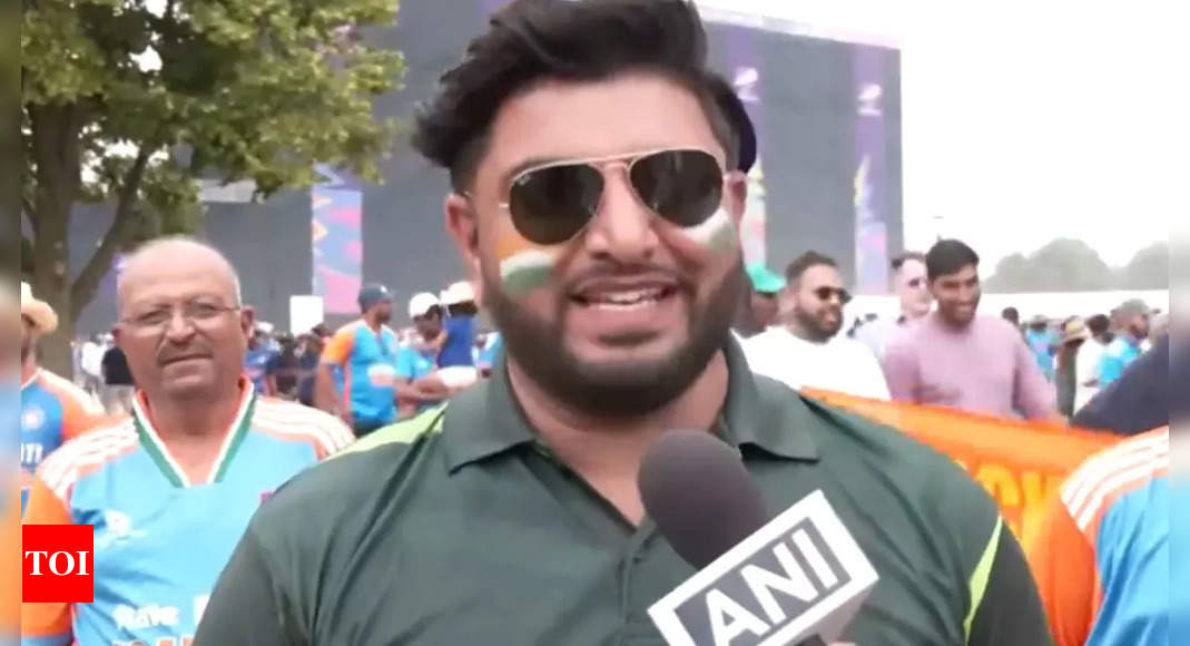 'Tractor ke paise India ne vasool karva diye': Pakistani fan who sold his tractor for $3000 for India vs Pakistan supports India against USA. Watch | Cricket News – Times of India