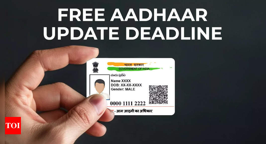 Aadhaar card free update: What is the new deadline?