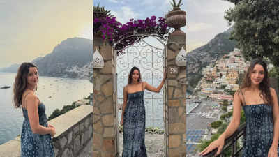 Watch: Triptii Dimri's shares stunning glimpse of her Italy vacation ...