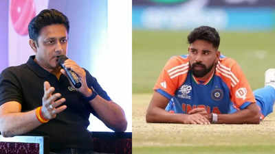 Former Indian head coach Anil Kumble to drop Mohammed Siraj if India field two regular pacers in T20 World Cup