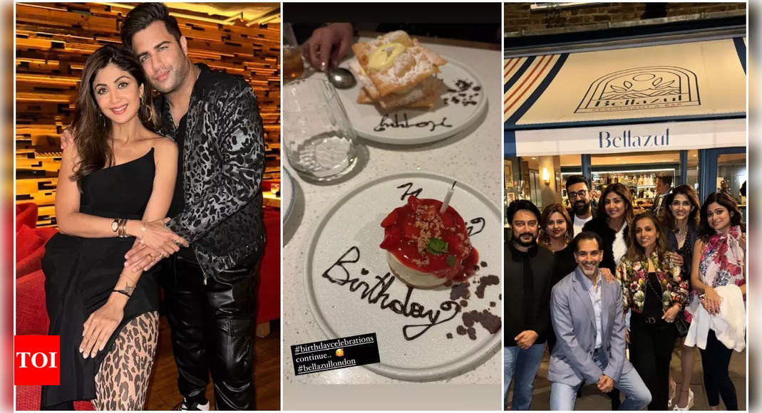 Shilpa celebrated her birthday in London: PICS