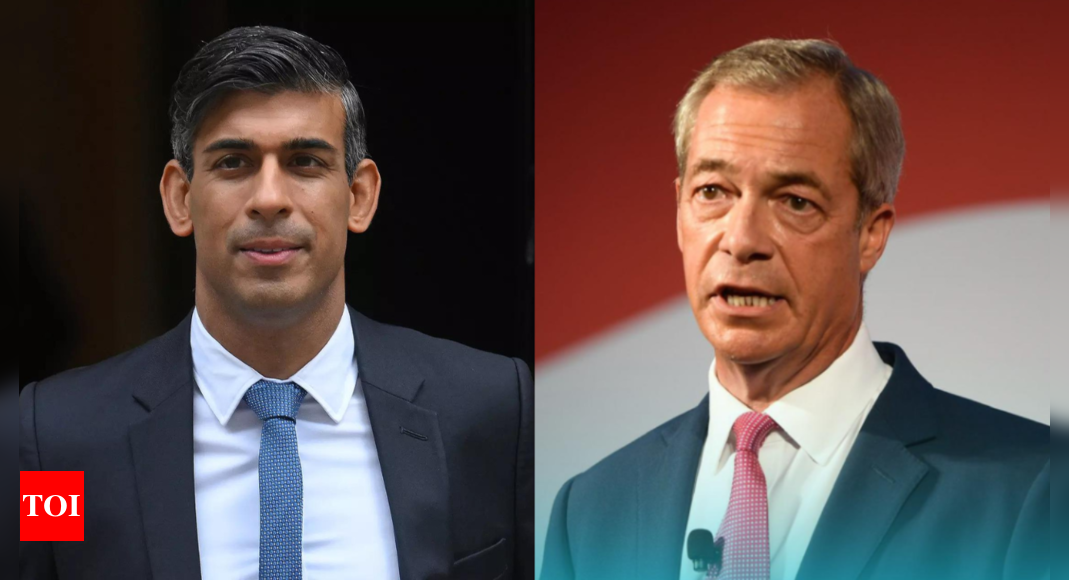 Opinion poll puts Reform UK ahead of Rishi Sunak's conservative party