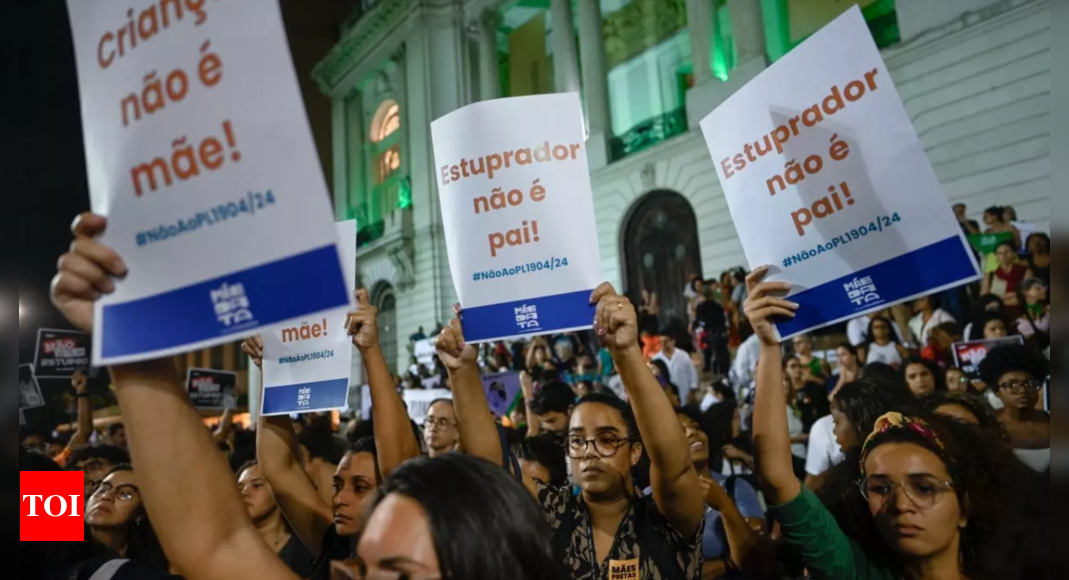 'a Girl Is Not A Mother': Brazilians Protest Tough Abortion Bill 