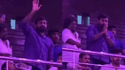 Vijay Sethupathi watches 'Maharaja' FDFS with fans in Chennai